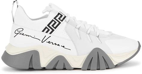 sneakers versace squalo|Versace Squalo White Men's .